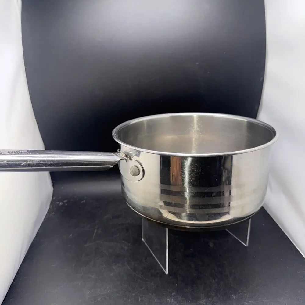 EKCO Eterna 2 Qt 18/10 Stainless Steel Saucepan Pot Long Handle Made China